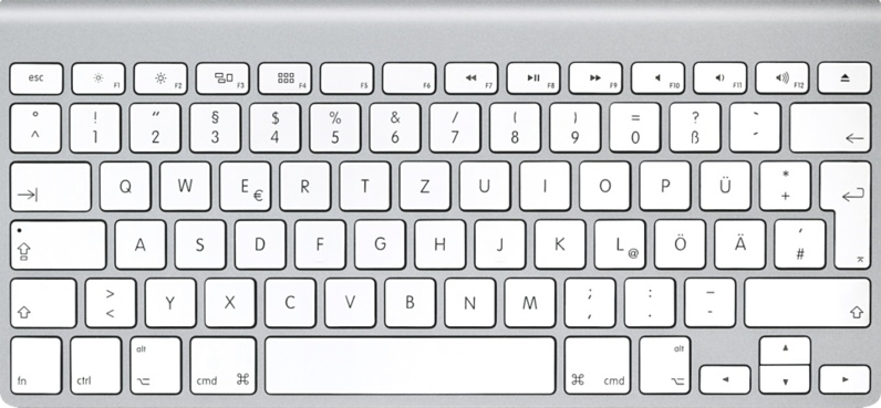 Немецкая клавиатура (MC184D/B)
