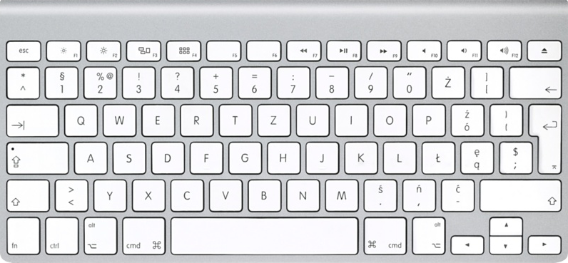 Польская клавиатура (MC184PL/B)