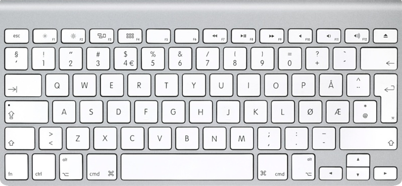 Норвежская клавиатура (MC184H/B)