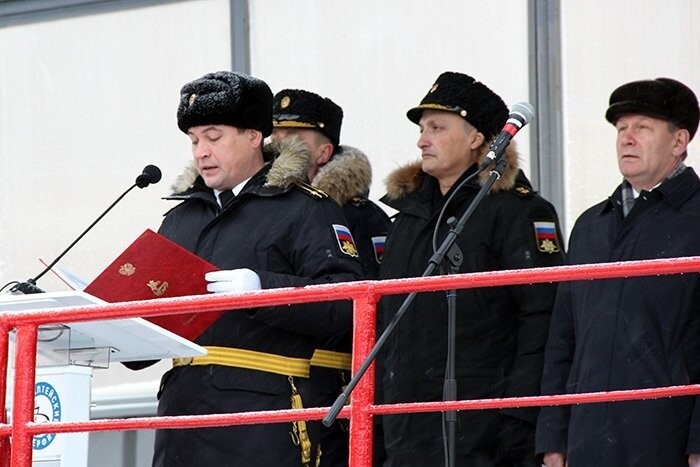 Новейший ледокол «Илья Муромец» передали ВМФ России