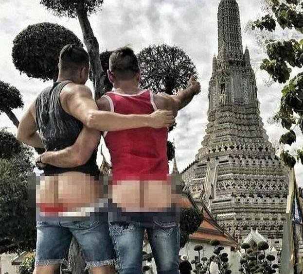 Американцев арестовали за неуважение к тайским храмам