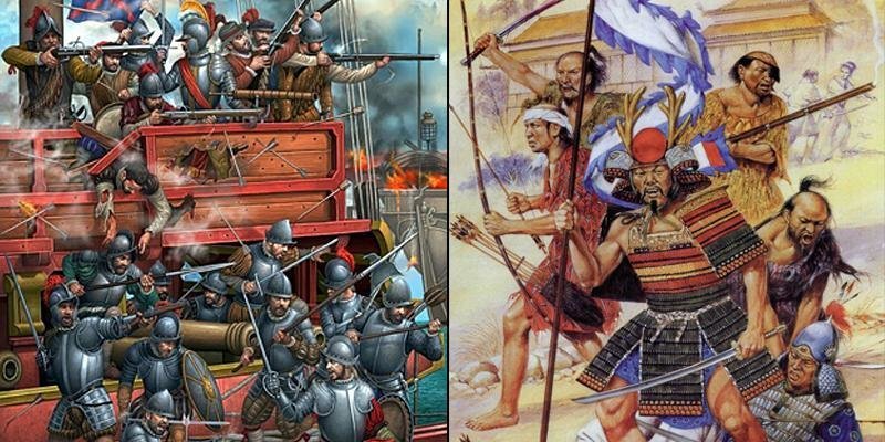 Кто кого: испанская пехота против пиратов-самураев