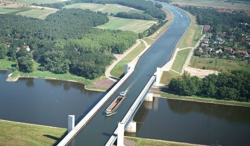 Магдебургский водяной мост (Magdeburg Water Bridge)