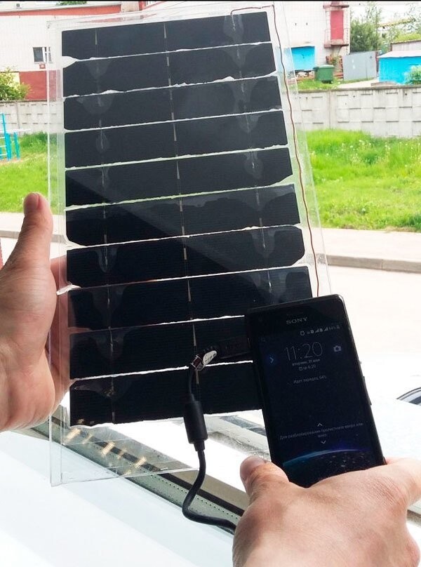 Солнечное зарядное устройство для телефона своими руками