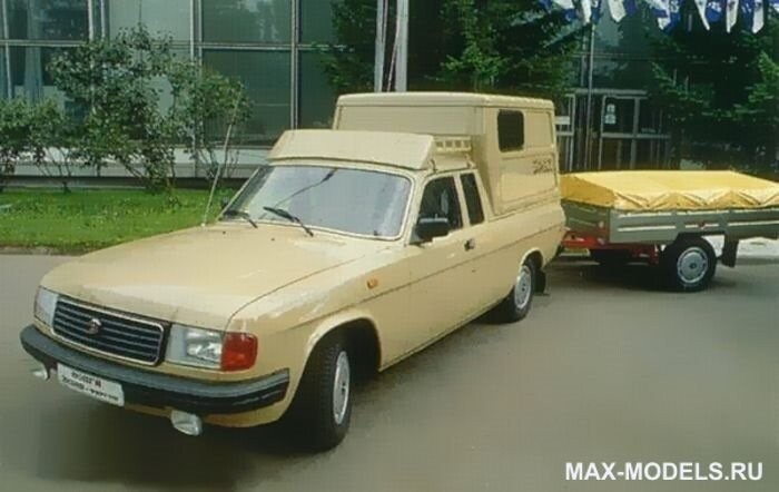 ГАЗ-2304 «Бурлак»: пикап, который не пошел в серию