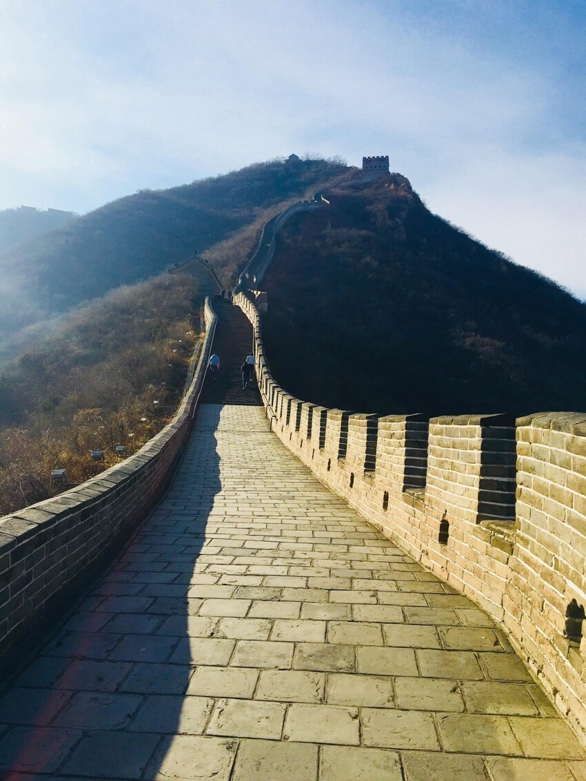 Китайская стена фото со стороны