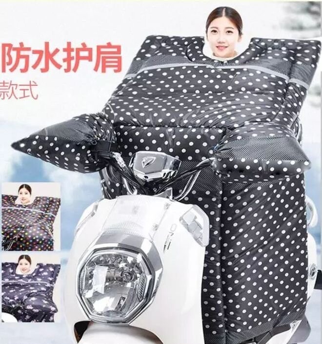 Накидка из Китая для мотоциклистов защитит от холода и грязи