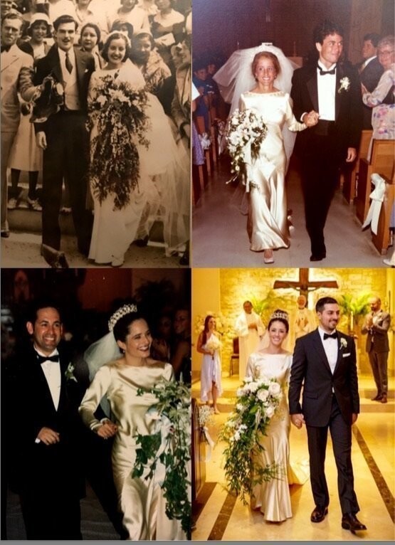 В этой семье невесты уже 85 лет носят одно и то же свадебное платье