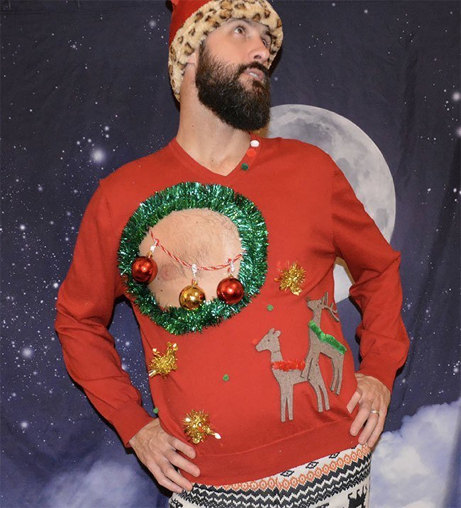 Нелепые и откровенные рождественские свитеры, в которых вы не останетесь незамеченными
