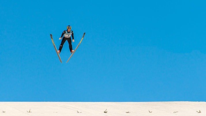 В Финляндии также очнь популярны прыжки на лыжах с трамплина