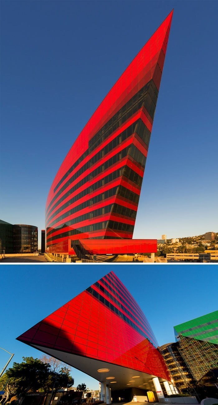27. Многофункциональный комплекс Pacific Design Center, Голливуд, Калифорния, США