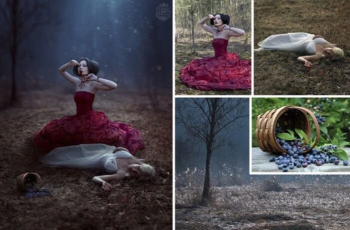 Фотограф создает сказку с помощью случайных картинок из интернета