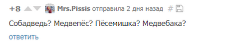 «Песемишка или медвебака?»: в сети обсуждают необычного пса из Челябинска