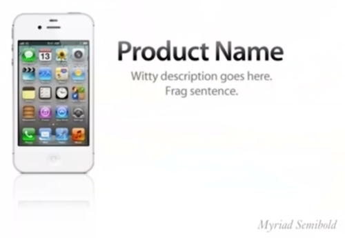 Продуктовый шрифт Apple, которым они всё брендируют, называется Myriad Pro — это тоже гуманистический гротеск.
