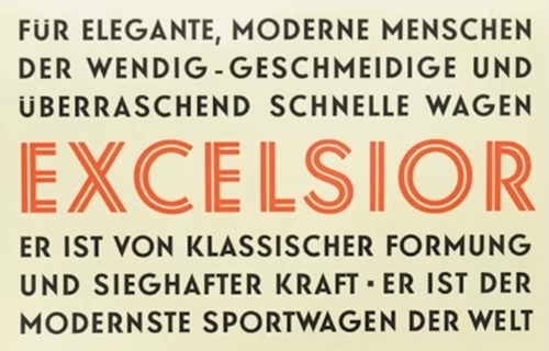 Futura до сих пор пользуется огромной популярностью. Немцы наделали уйму таких шрифтов.