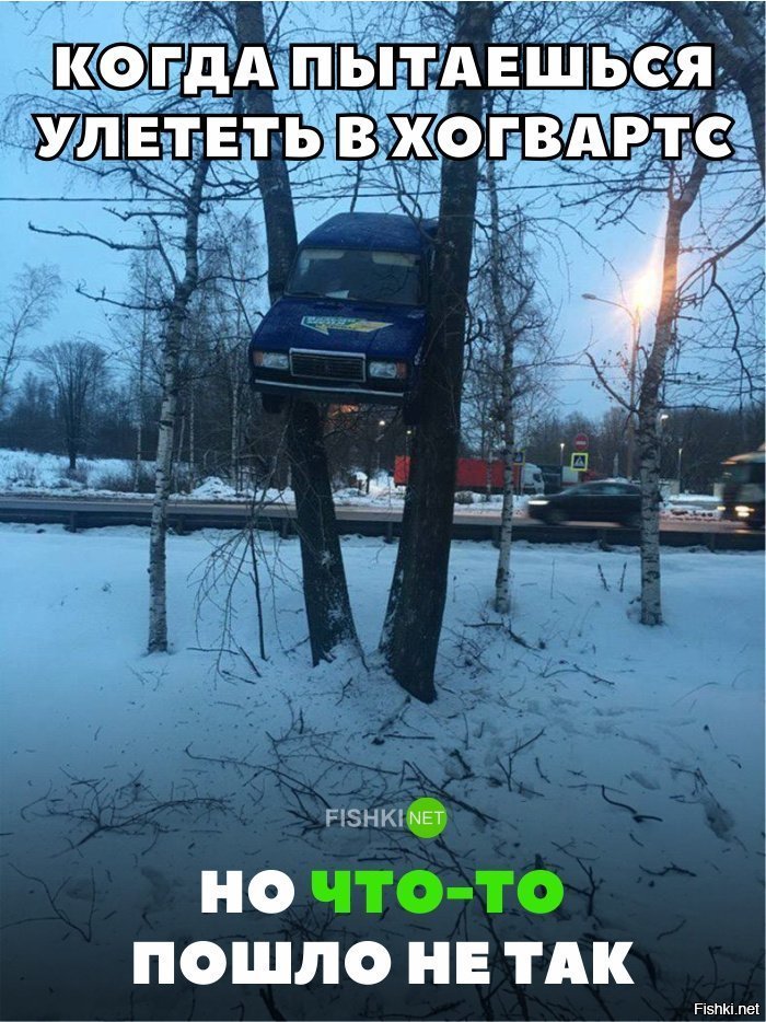 Когда пытаешься улететь в Хогвартс