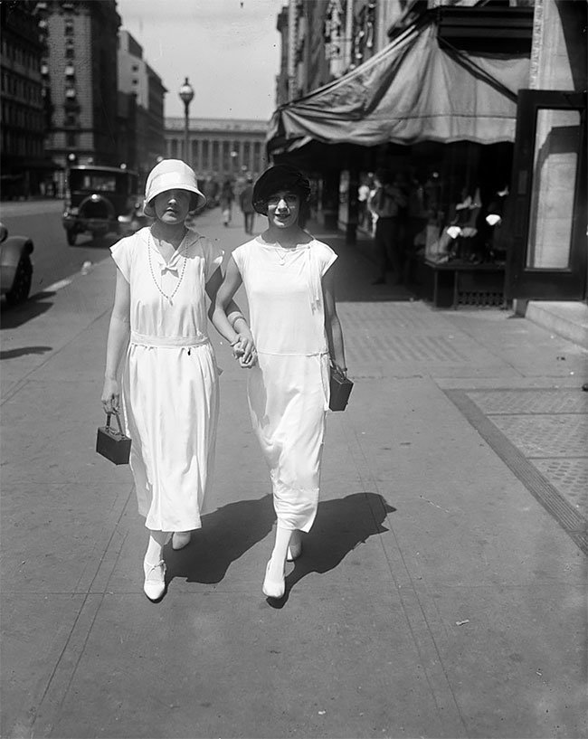 На улице Вашингтона, 1924 год