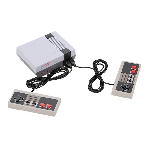 19) Игровая приставка NES Retro Mini TV Handheld Family с 500-предустановленными классическими играми