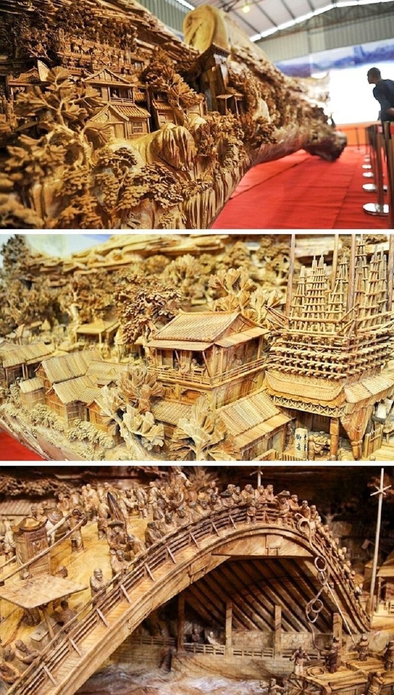 Крупнейшая деревянная скульптура в мире