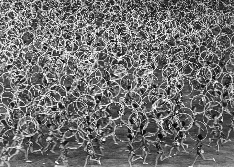 «Спортивный орнамент». 1959 год. Фото: Лев Бородулин.