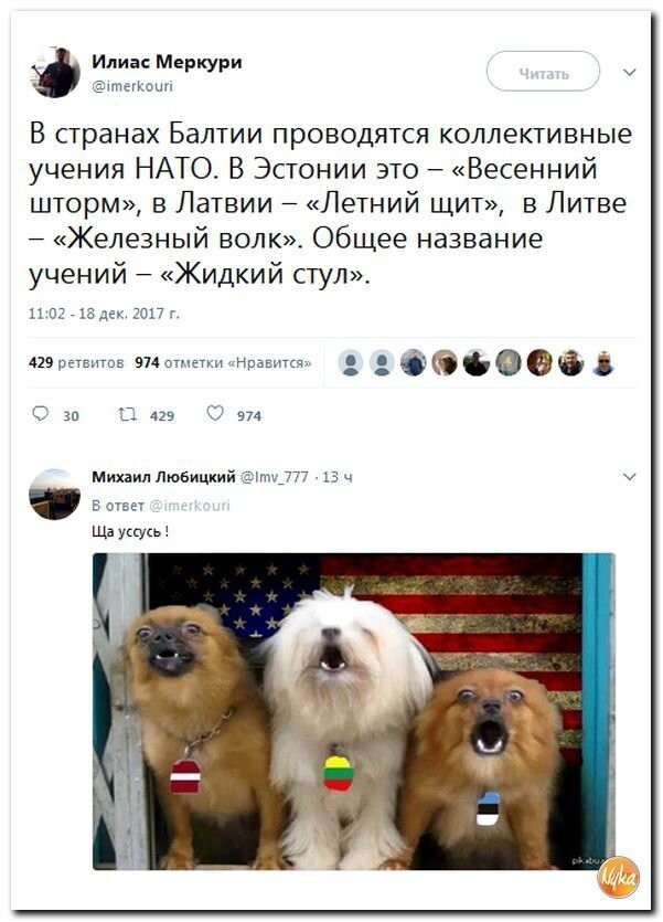 Политические коментарии соцсетей - 350