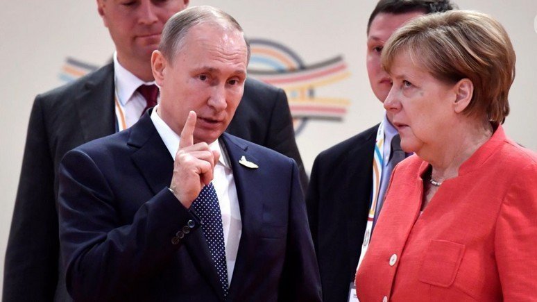 Путин и Меркель обсудили ситуацию на востоке Украины