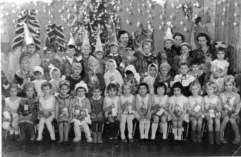 Детские утренники в детских садах СССР