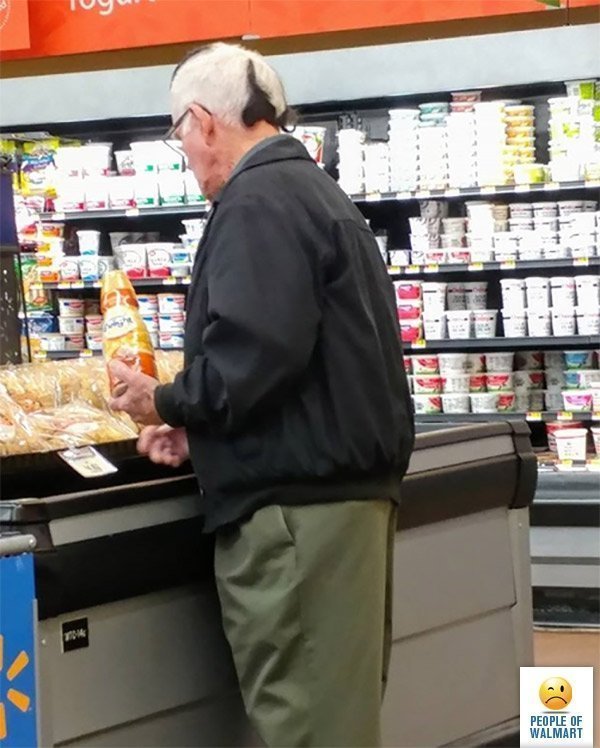 Экстравагантные посетители американских супермаркетов