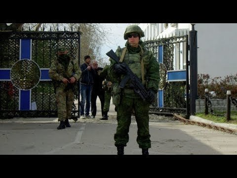 Вежливые люди или захват Крыма. Редкие кадры 