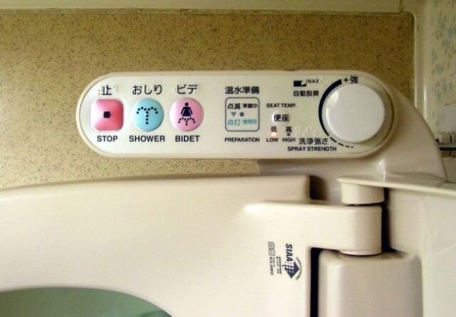 Кабинки в женских туалетах оснащены специальными устройствами, которые создают приятный искусственный звук. Все потому, что японки очень стеснительные.