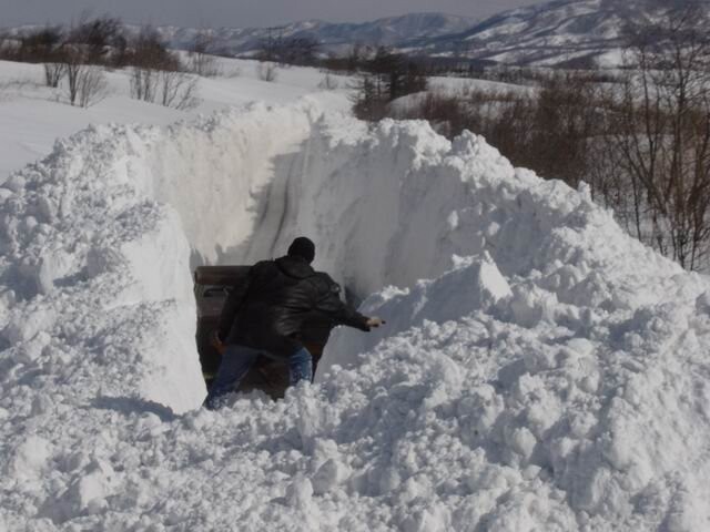 Сахалинская непогода: фото очевидцев