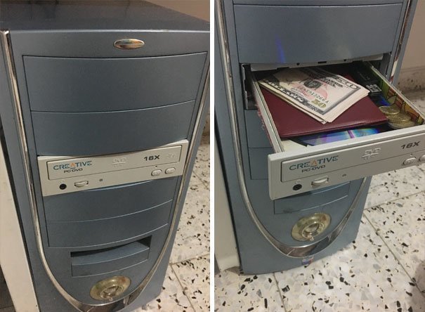 Потайной сейф в компьютере