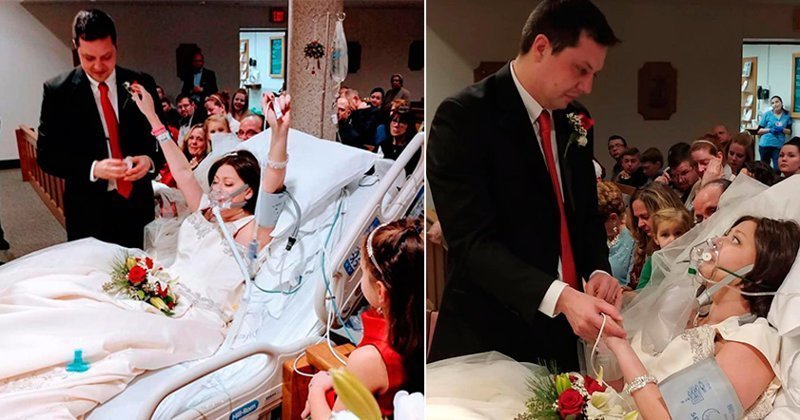 Больная раком девушка успела выйти замуж за несколько часов до смерти