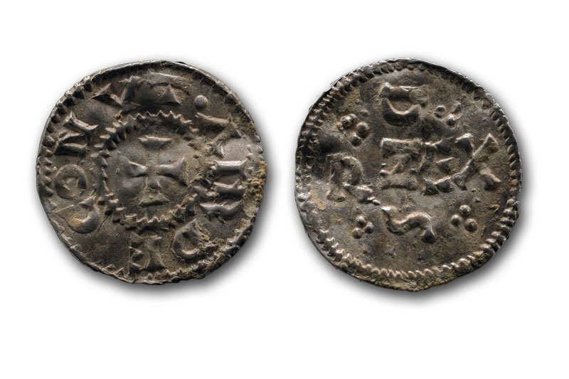 Серебряная монета викингов