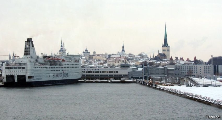 Вид на Таллин