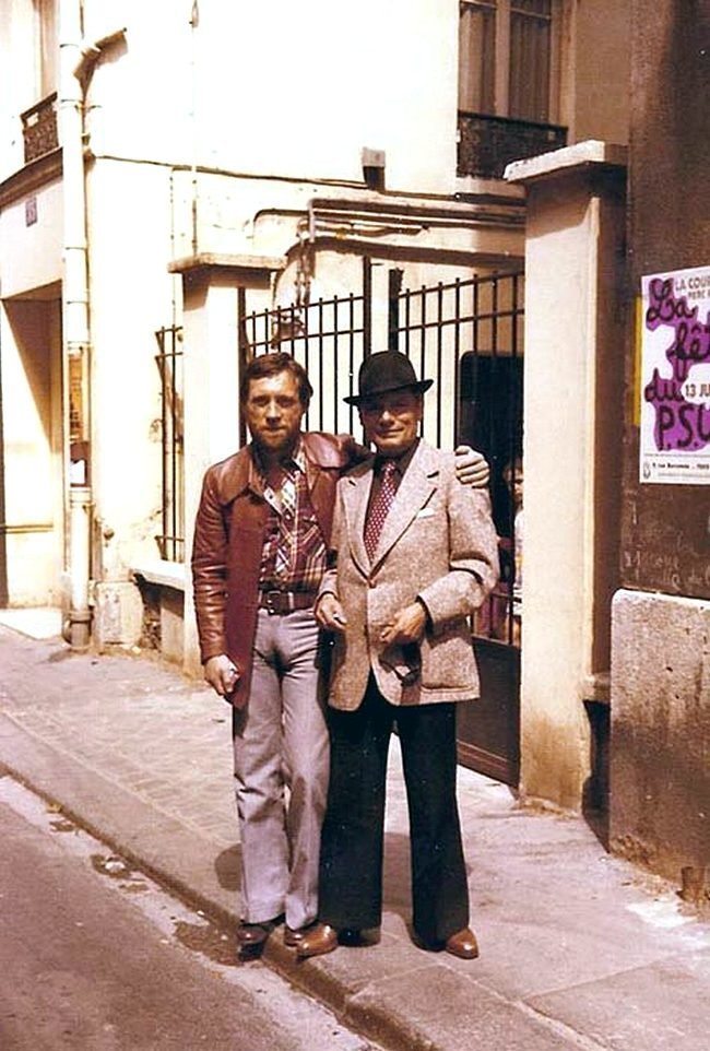 Владимир Высоцкий и Алёша Димитриевич. Париж, 2-12 мая 1976 года