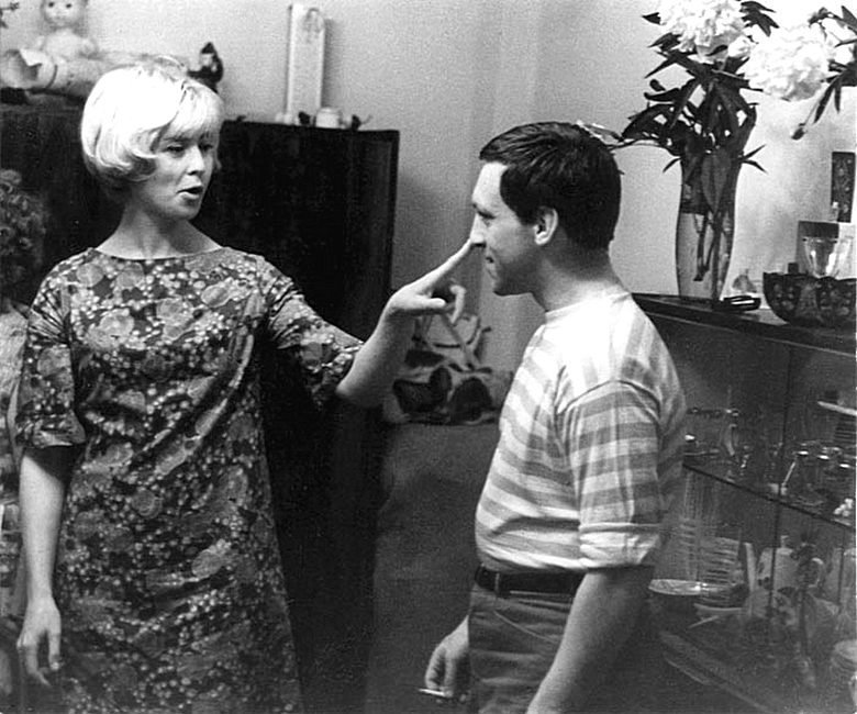 Нина Шацкая и Владимир Высоцкий. Москва, 1965 год. Фото Анатолия Гаранина
