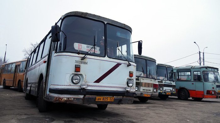 Последний в Арзамасе автобус ЛАЗ-695Н, всё ещё живой лишь стараниями угорелого экипажа ЛАЗистов