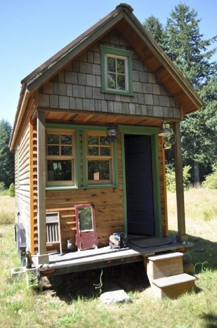 7. Крошечные домики (Портленд, штат Орегон, США) 