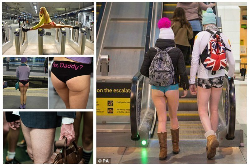 В метро - без штанов - 2018! Глобальный мировой флешмоб для самых смелых и безбашенных