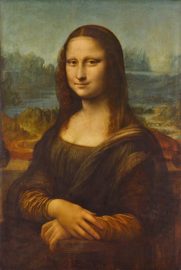 Мона Лиза , Леонардо да Винчи, 1503