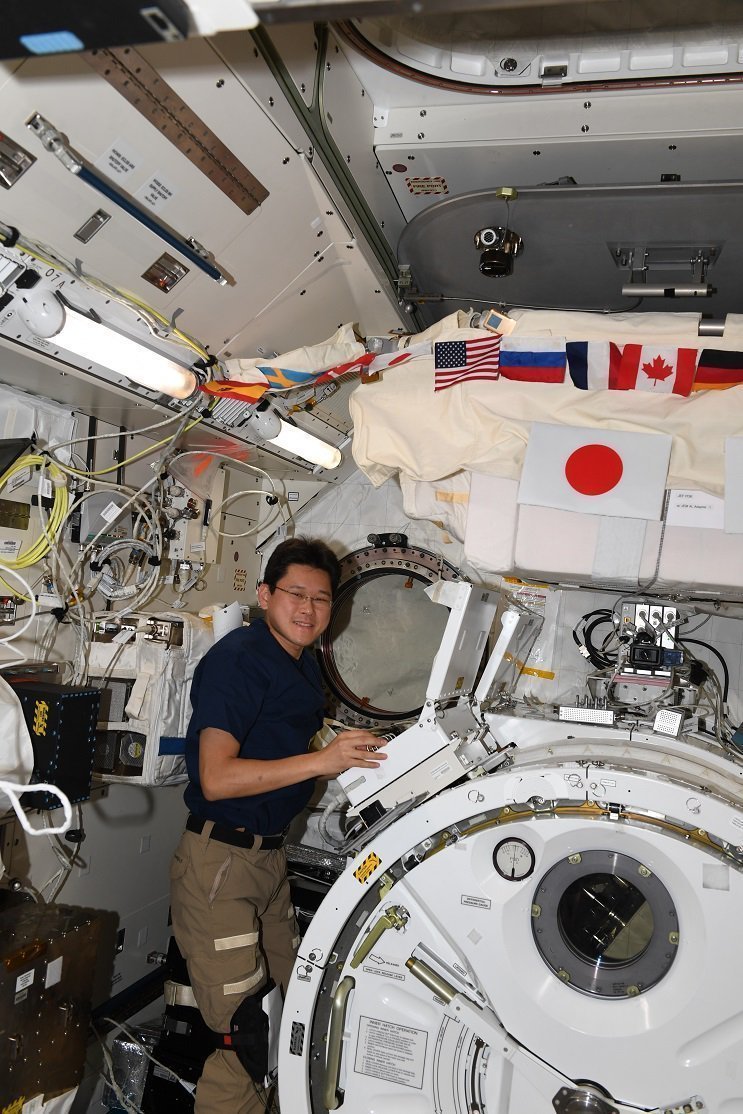 Японец рекордно подрос на МКС