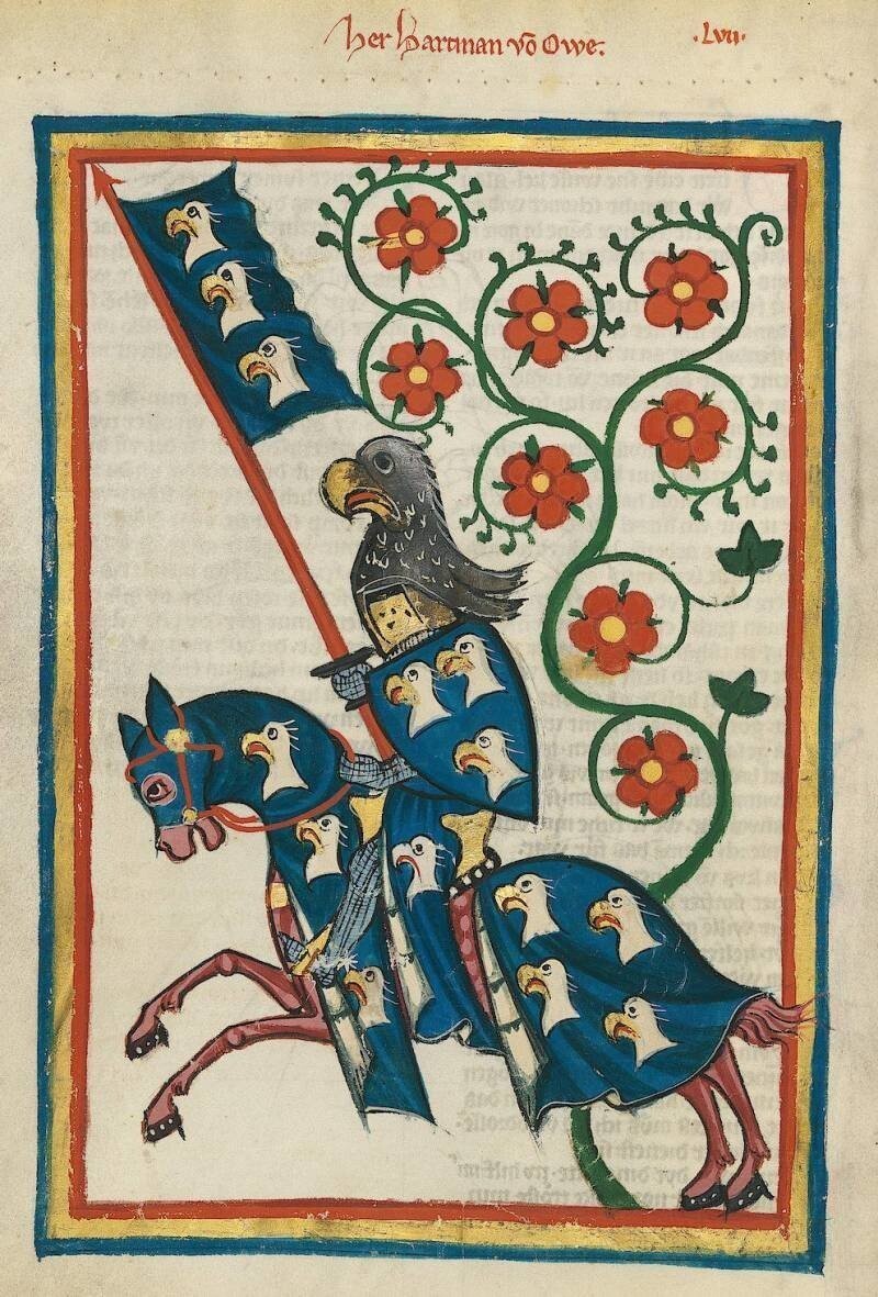Манесский кодекс – как иллюстративный источник по истории рыцарского снаряжения начала XIV века