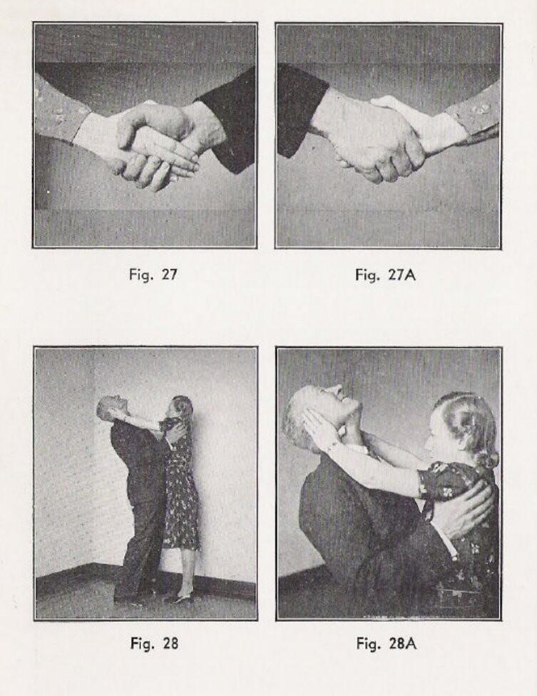 Руки прочь! Учебник женской самообороны 1942 г