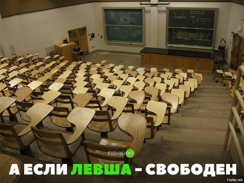 Хорошо быть левшой