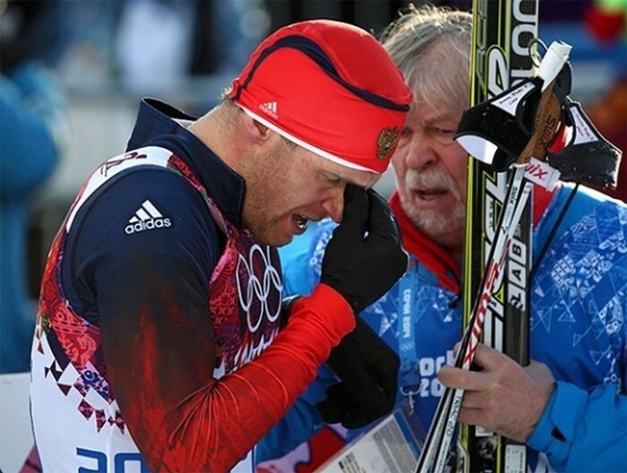 Лыжи от канадского тренера и дорогие полозья от немецкого спортсмена.