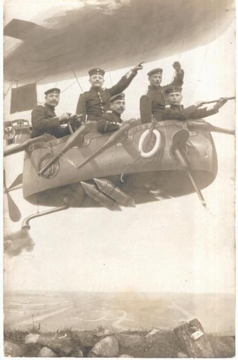 Дирижабль - небесный корабль, воздушный дом и боевая единица Первой мировой
