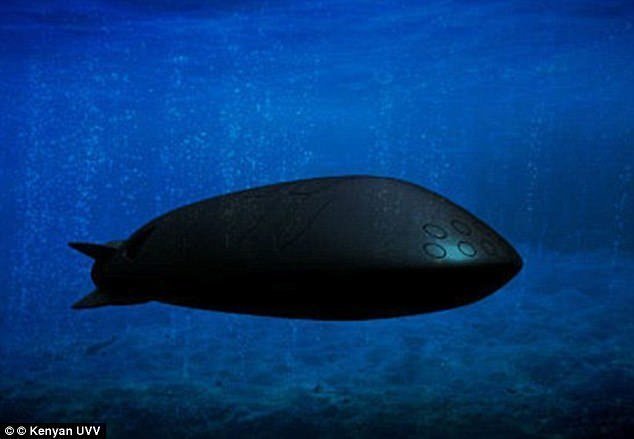 Российский подводный дрон способен нести ядерный заряд мощностью в 100 мегатонн