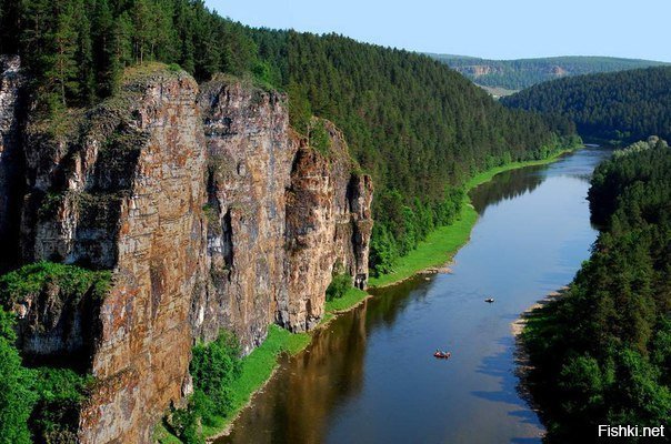Река Ай, Южный Урал
