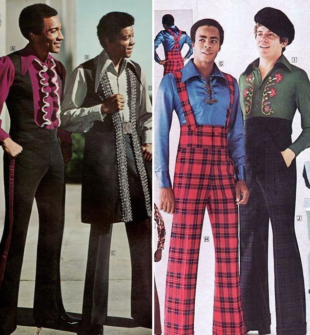 Худшие тенденции моды от 60-х до 2000-х»